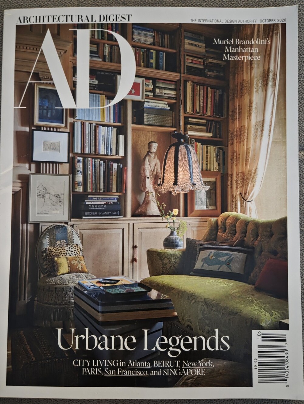 Architectural Digest Magazine October 2026